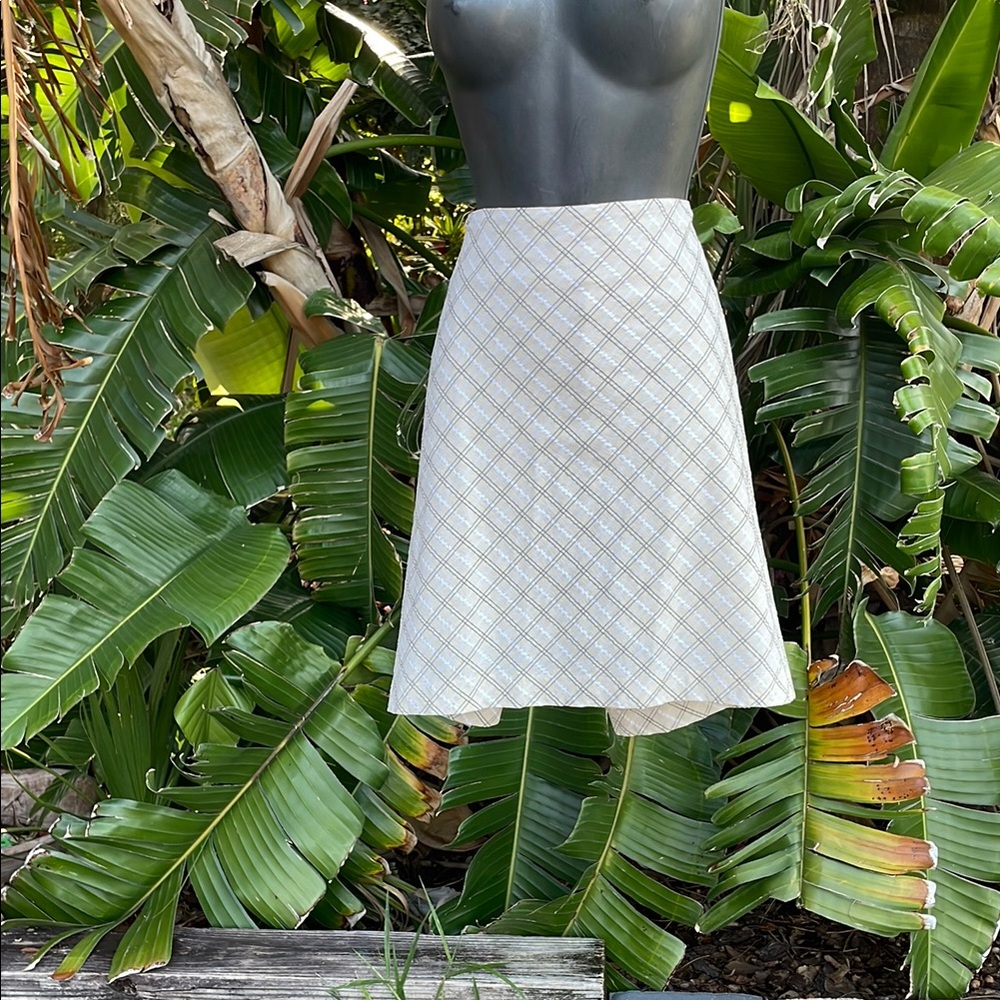 Plaid golf shorts skirt from Coral Bay